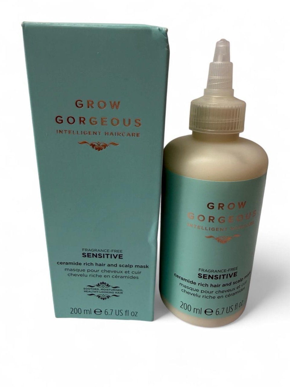 Grow Gorgeous Sensitive Ceramide Hair and Scalp- NIB